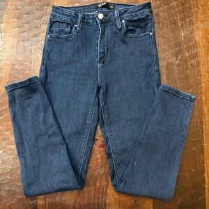 Just Black Dark Blue Skinny Jeans